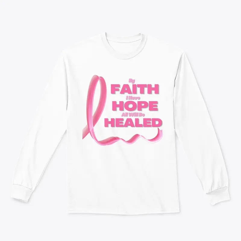 Faith-Hope-Healed BCA White Tee